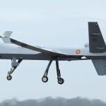 Vuelo del dron Predator del Ejército del Aire
