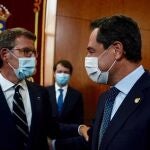Los barones del PP, Alberto Núñez Feijóo y Juanma Moreno