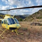 Helicóptero de bomberos de la Diputación