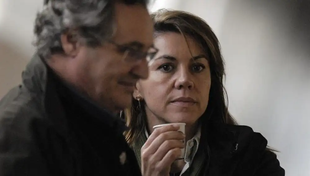 Ignacio López del Hierro y María Dolores de Cospedal
