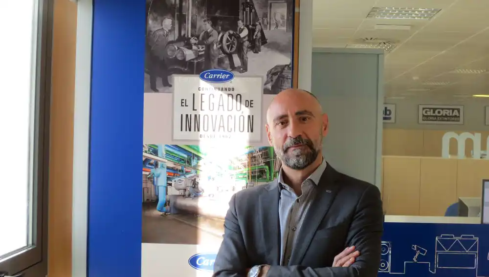 Eugenio Merino, Director Comercial de Carrier Sur deEuropa