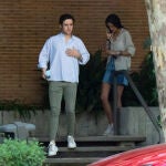 Felipe Juan Froilán, junto a su hermana Vic