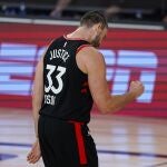 Marc Gasol, en la burbuja Disney de la pasada temporada