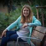 La secretaria general del PNC, Marta Pascal, posa tras una entrevista concedida a Europa Press, en Barcelona, Catalunya, (España), a 11 de septiembre de 2020.