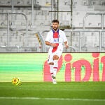 Juan Bernat con el PSG.