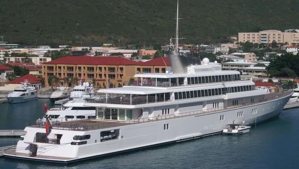 El yate Rising Sun de Larry Ellison