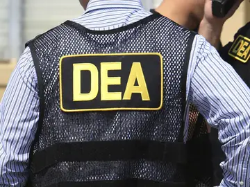 Una imagen de archivo de un agente de la DEA en Florida Una imagen de archivo de un agente de la DEA en Florida