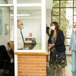 La alcaldesa de Pozuelo, Susana Pérez Quislant,visita el colegio público Infanta Elena