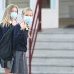 La Infanta Sofía ha empezado el curso escolar acompañada por su hermana Leonor, Princesa de AsturiasEUROPA PRESS11/09/2020