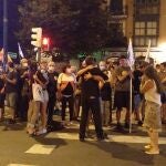 Covite denunció el recibimiento al expreso de ETA Ibon Goieaskoetxea al salir de prisión en Francia.