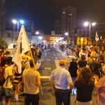 Recibimiento al etarra Ibon Goieakoetxea tras su puesta en libertad al cumplir diez años de cárcel
