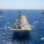 El buque de asalto anfibio "USS Kearsarge"