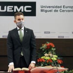 El rector de la UEMC, David García López, explicará las líneas de actuación de la universidad para el presente curso
