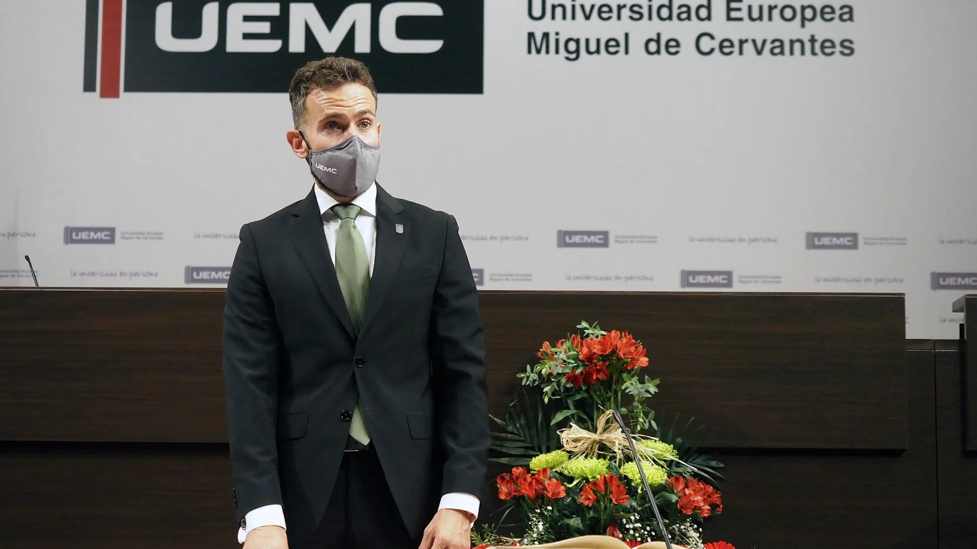 El rector de la UEMC, David García López, explicará las líneas de actuación de la universidad para el presente curso