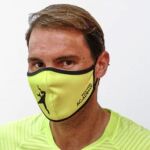 Las mascarilla amarilla de Rafa Nadal que ha causado furor