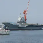El portaaviones chino Shandong, el primero construido por el régimen comunista y el segundo en su flota
