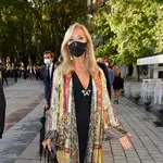 Carmen Lomana acude a ver la ópera “Un Ballo in Maschera” con motivo de la inauguración de la temporada número 24 del Teatro Real, en Madrid a 18 de septiembre de 2020.REY;REINA;VESTIDO ROJO;OPERA;TEATRO REALJosé Oliva / Europa Press18/09/2020