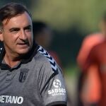 El entrenador luso del Braga, Carlos Carvalhal. EFE/ SC Braga SÓLO USO EDITORIAL? NO VENTAS? NO ARCHIVO
