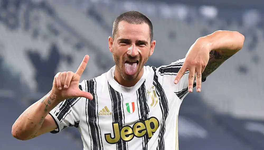 Leonardo Bonucci con la Juventus.