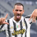 Leonardo Bonucci con la Juventus.
