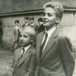 Don Juan Carlos y Alfonso de Borbón