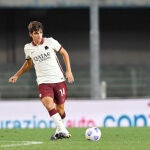 Gonzalo Villar con la Roma.