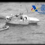 Velero interceptado en aguas de Almería con 200 kilos de hachís