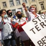 Protestas contra Lukashenko en Minsk