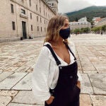 María Pombo convierte en top ventas este peto negro de Pull&Bear.
