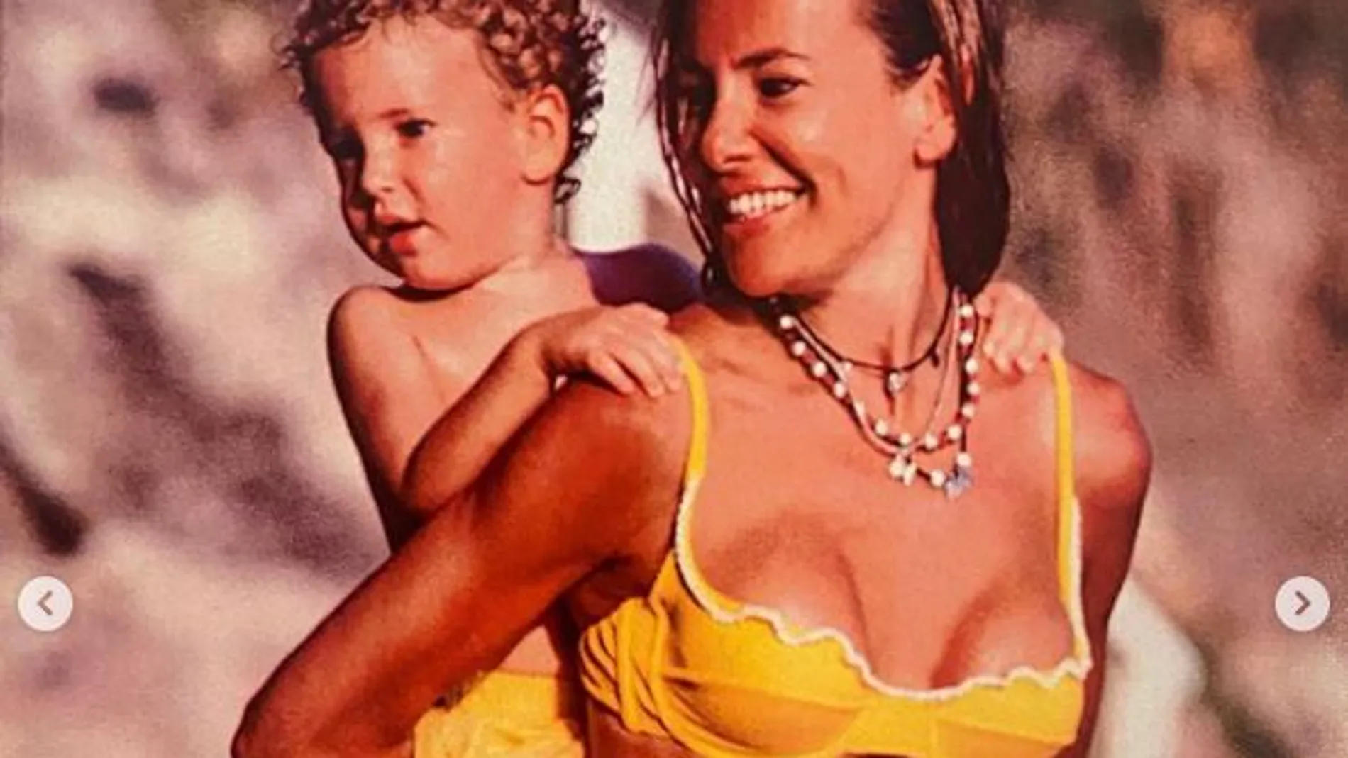 Ana Obregón y su hijo