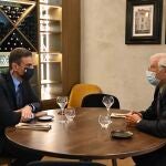 El presidente del Gobierno, Pedro Sánchez y el Alto Representante para la Política Exterior, Josep Borrell en un encuentro durante el viaje de Sánchez a Bruselas la semana pasada23 SEPTIEMBRE 2020Moncloa23/09/2020