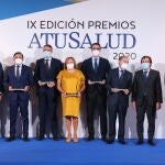 Enrique Ruiz Escudero, José Luis Martínez Almedia y Francisco Marhuenda entregaron los cinco premiados especiales A TU SALUD 2020