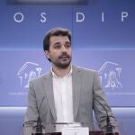 Imagen de Javier Sánchez Serna en el Congreso