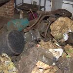 Los propietarios de una casa de Vinaroz, en Castellón, se han encontrado su casa convertida en un auténtico estercolero. Hay porquería acumulada por todos los rincones