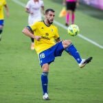 Álvaro Negredo con el Cádiz.