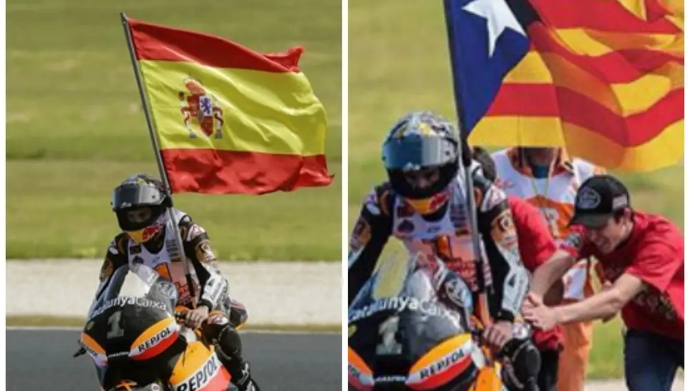 Fotomontaje de Marc Márquez