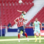 Vitolo con el Atlético de Madrid.