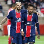 Mauro Icardi y Neymar Jr, dos de los jugadores más cuestionados