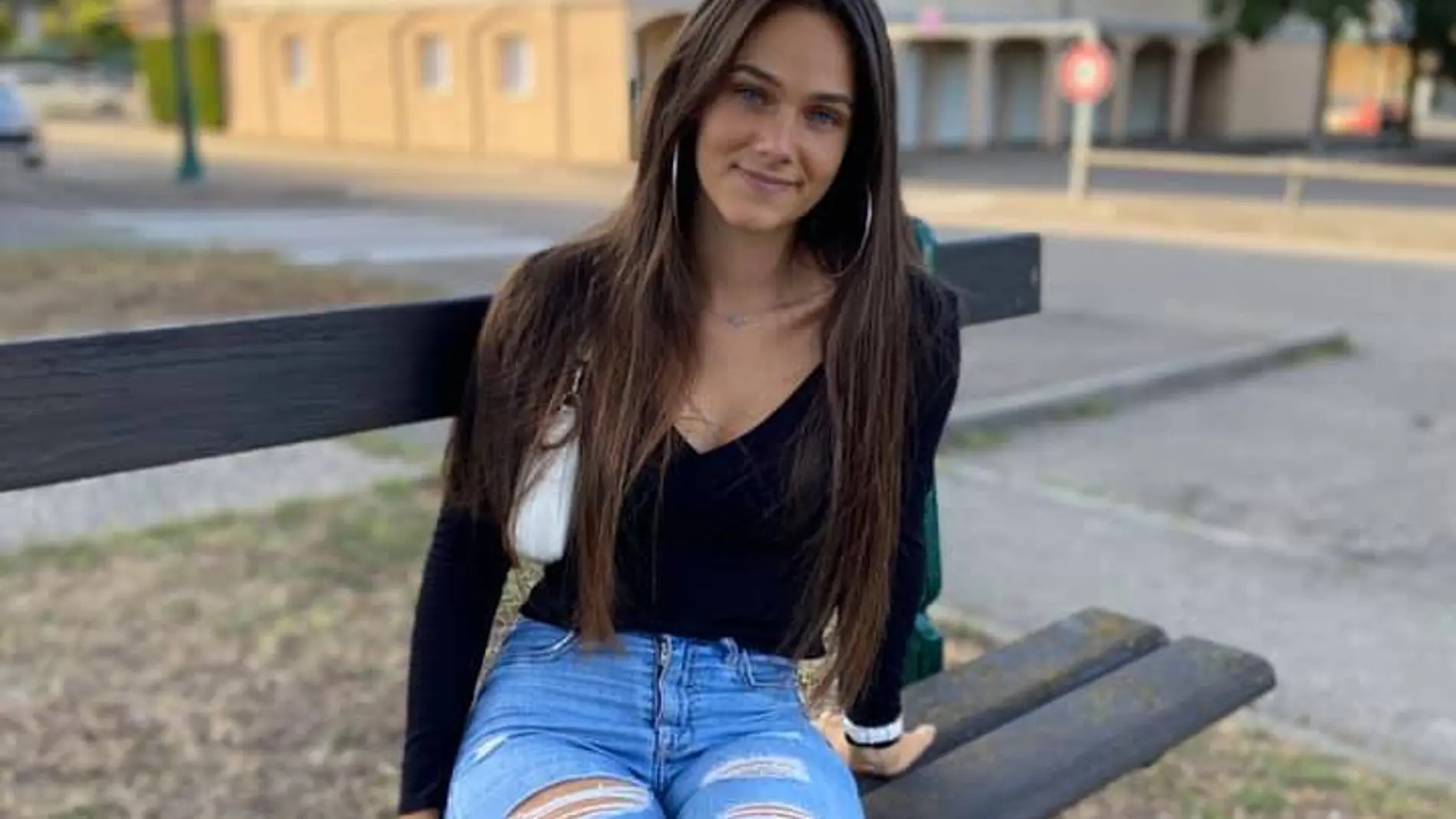 Victorine, en una imagen publicada en Facebook por su hermana