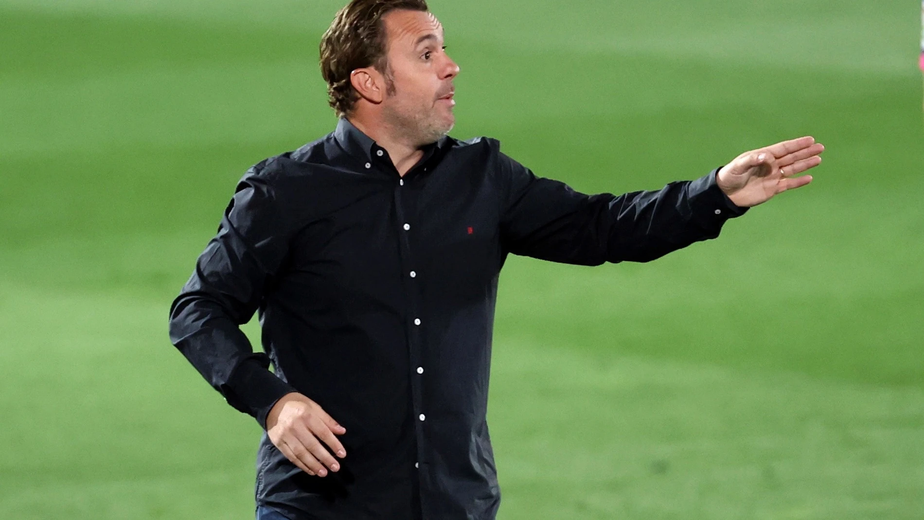 Sergio González, durante su etapa como entrenador del Valladolid.