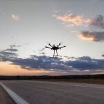Foto de archivo de un dron en vueloATLAS30/09/2020