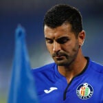 Angel Rodríguez con el Getafe.