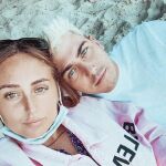 Rocío Flores y su pareja Manuel Bedmar