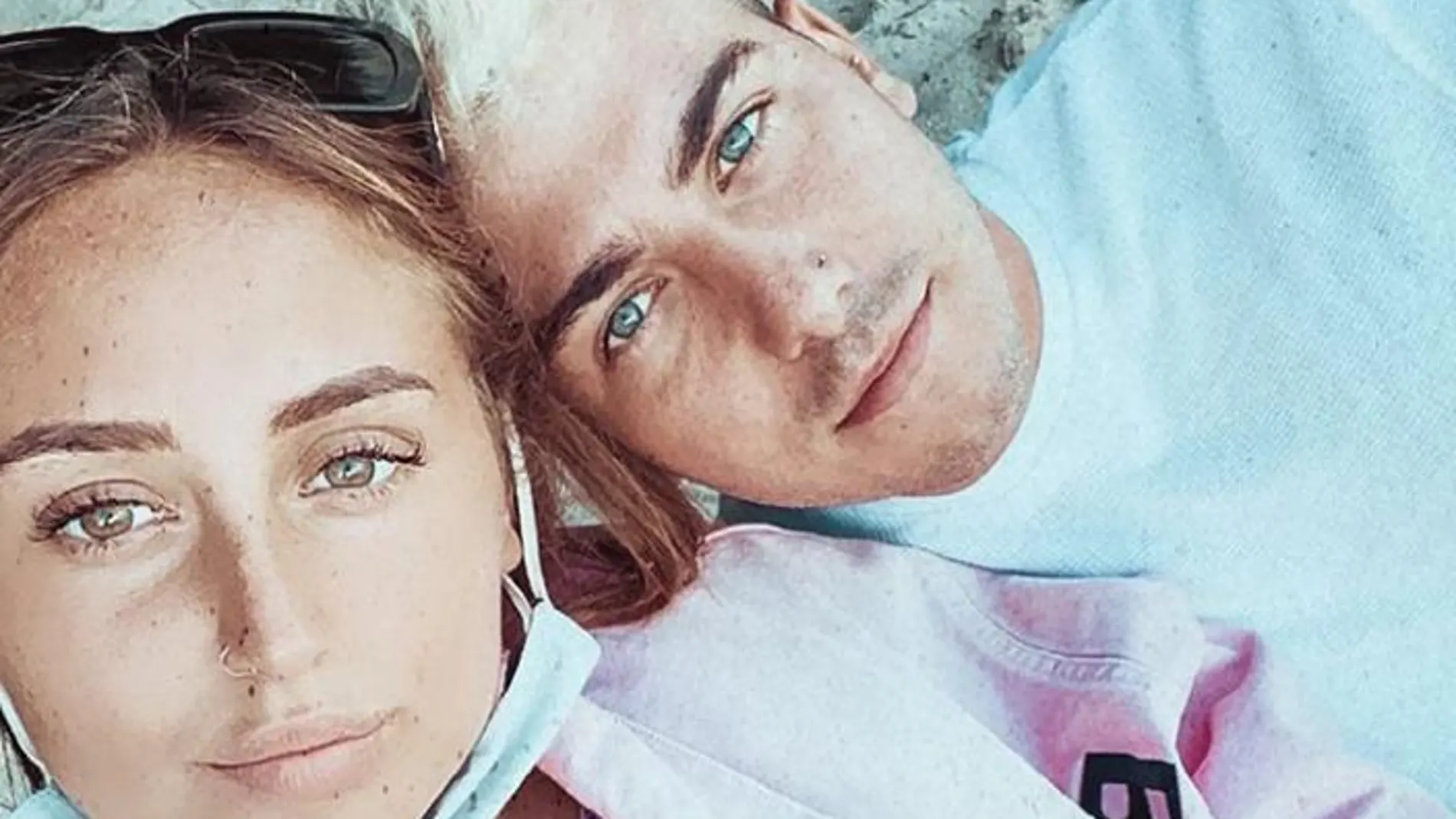 Rocío Flores y su pareja Manuel Bedmar