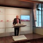 Rueda de prensa del director de la Oficina Antifraude, Miguel Ángel Gimeno