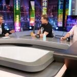 Pablo Motos presentador del programa de televisión de Atresmedia en Antena3 "El hormiguero" junto a "Los Morancos"