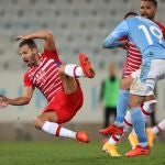 El futbolista del Granada Roberto Soldado