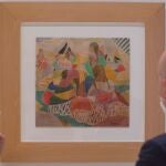 La obra "Zíngaras", de Rafael Barradas, forma parte de la exposición !Vanguardia dibujada"