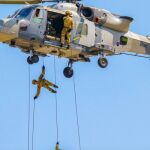 Parte de los ejercicios que los Royal Marines han desarrollado en Gibraltar bajo la denominación "Gibraltar Strike"