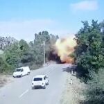 Diez personas resultaron heridas en Stepanakert, capital del enclave separatista de Nagorno Karabaj